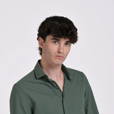 CAMISA OXFORD CUELLO ITALIANO SLIM FIT