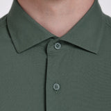 CAMISA OXFORD CUELLO ITALIANO SLIM FIT