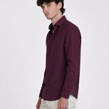CAMISA OXFORD CUELLO ITALIANO SLIM FIT