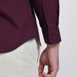 CAMISA OXFORD CUELLO ITALIANO SLIM FIT