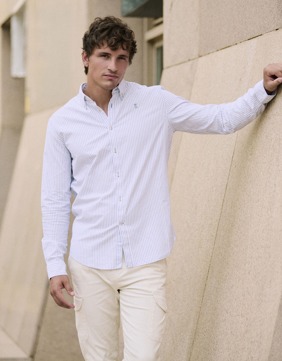CAMISA OXFORD RAYAS