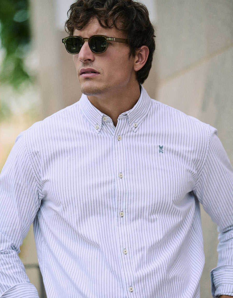 CAMISA OXFORD RAYAS