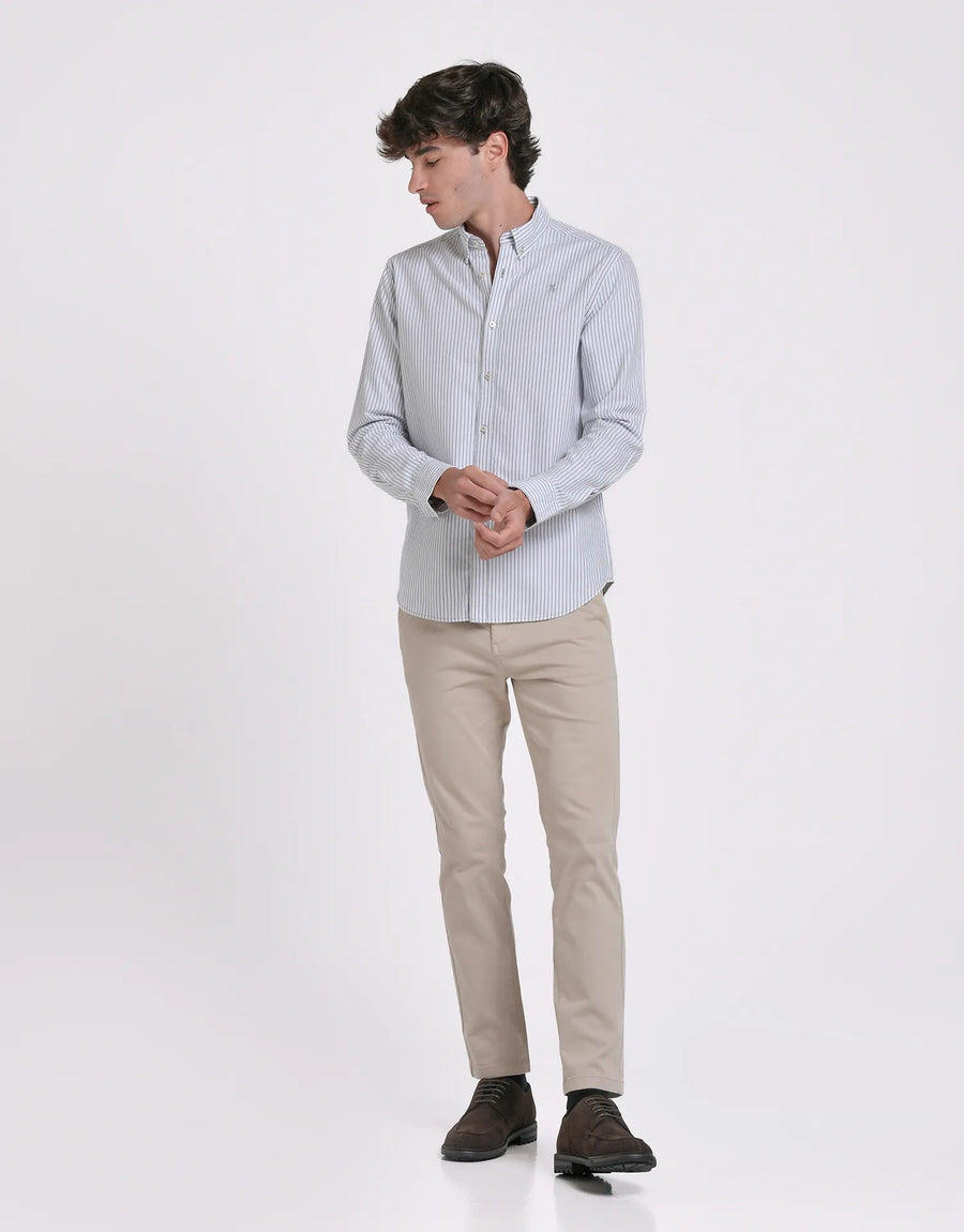 CAMISA OXFORD RAYAS
