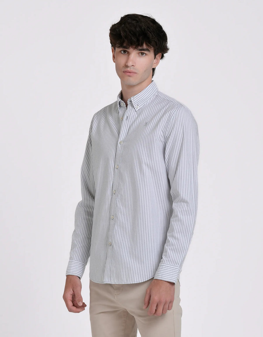 CAMISA OXFORD RAYAS