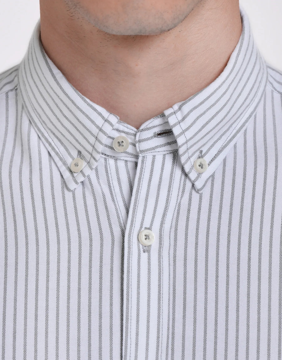 CAMISA OXFORD RAYAS