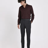 CAMISA SLIM CUELLO ALTO ITALIANO