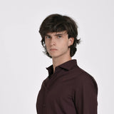 CAMISA SLIM CUELLO ALTO ITALIANO