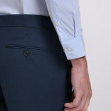CAMISA VESTIR ELASTICA CUELLO BÁSICO SLIM FIT