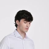 CAMISA VESTIR ELASTICA CUELLO BÁSICO SLIM FIT