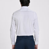 CAMISA VESTIR ELASTICA CUELLO BÁSICO SLIM FIT