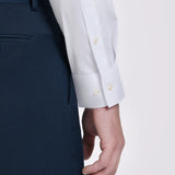 CAMISA VESTIR ELASTICA CUELLO BÁSICO SLIM FIT
