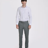 CAMISA VESTIR ESTRUCTURA CUELLO ITALIANO