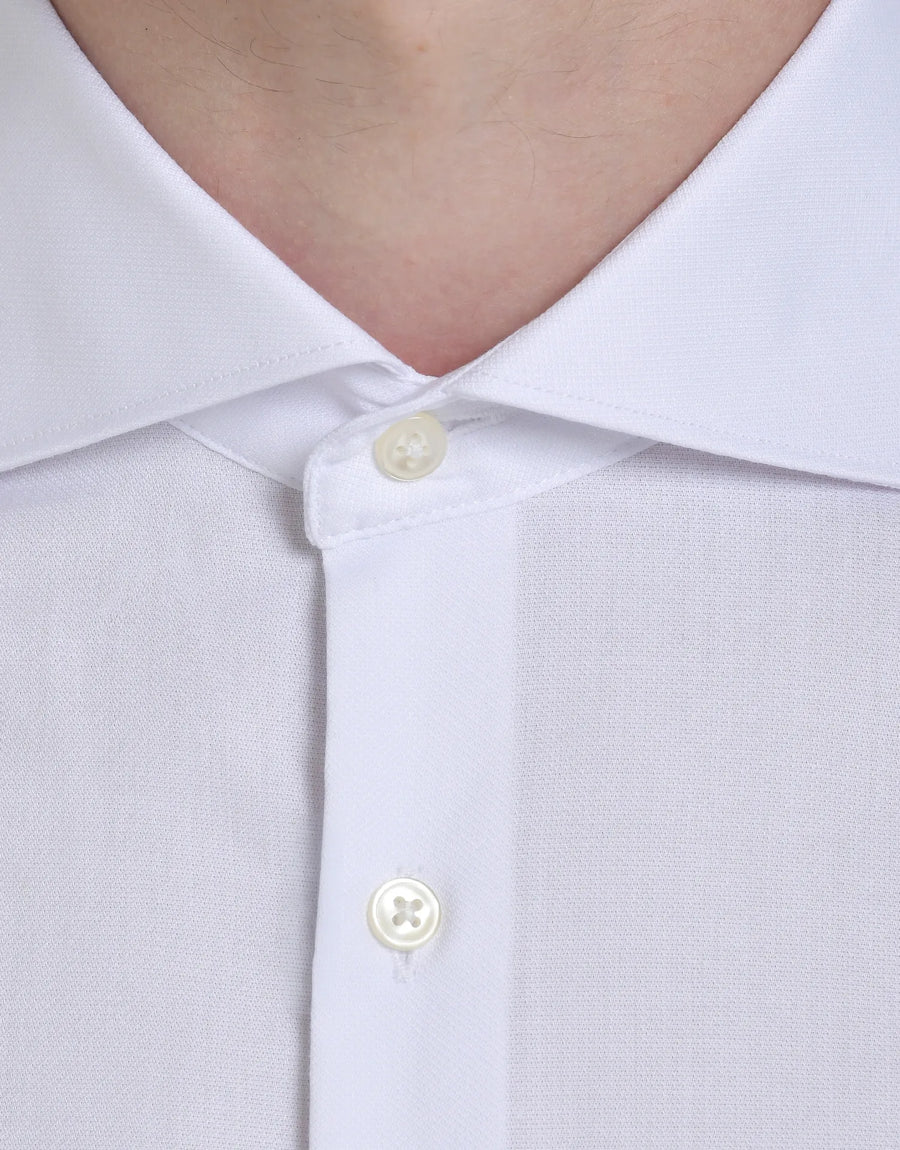 CAMISA VESTIR ESTRUCTURA CUELLO ITALIANO
