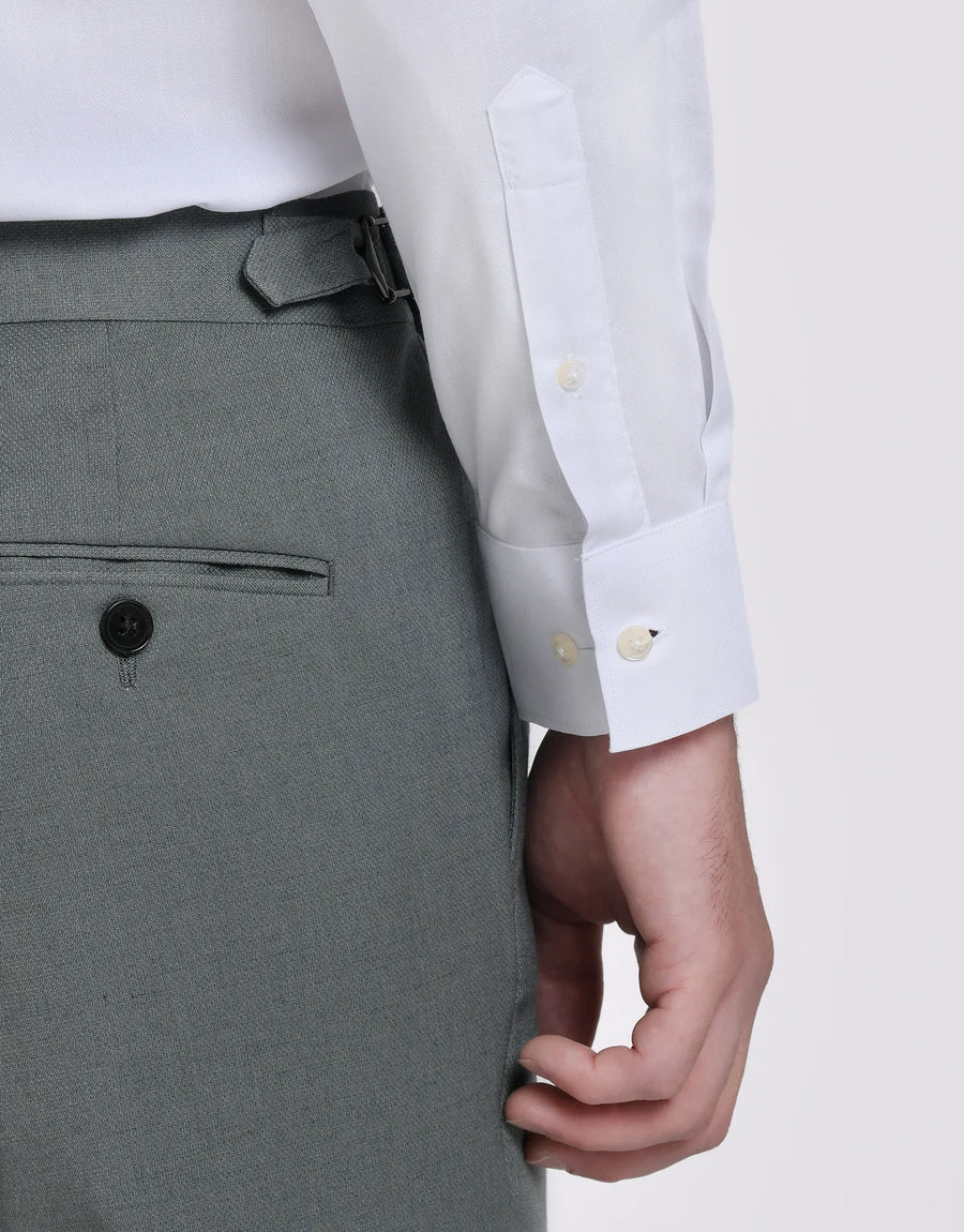 CAMISA VESTIR ESTRUCTURA CUELLO ITALIANO
