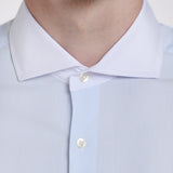 CAMISA RAYAS CUELLO CONTRASTE