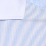 CAMISA RAYAS CUELLO CONTRASTE