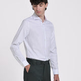 CAMISA OXFORD CUELLO ITALIANO SLIM FIT