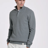 JERSEY CUELLO BOTONES TIRA CONTRASTE
