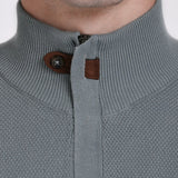 JERSEY CUELLO BOTONES TIRA CONTRASTE