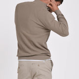 JERSEY CUELLO BOTONES TIRA CONTRASTE
