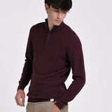 JERSEY CUELLO BOTONES TIRA CONTRASTE