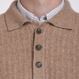 JERSEY POLO MEZCLA LANA