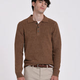 JERSEY POLO MEZCLA LANA