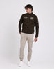 SUDADERA MEDIA CREMALLERA PRINT