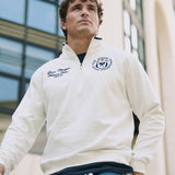 SUDADERA MEDIA CREMALLERA PRINT