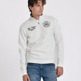 SUDADERA MEDIA CREMALLERA PRINT