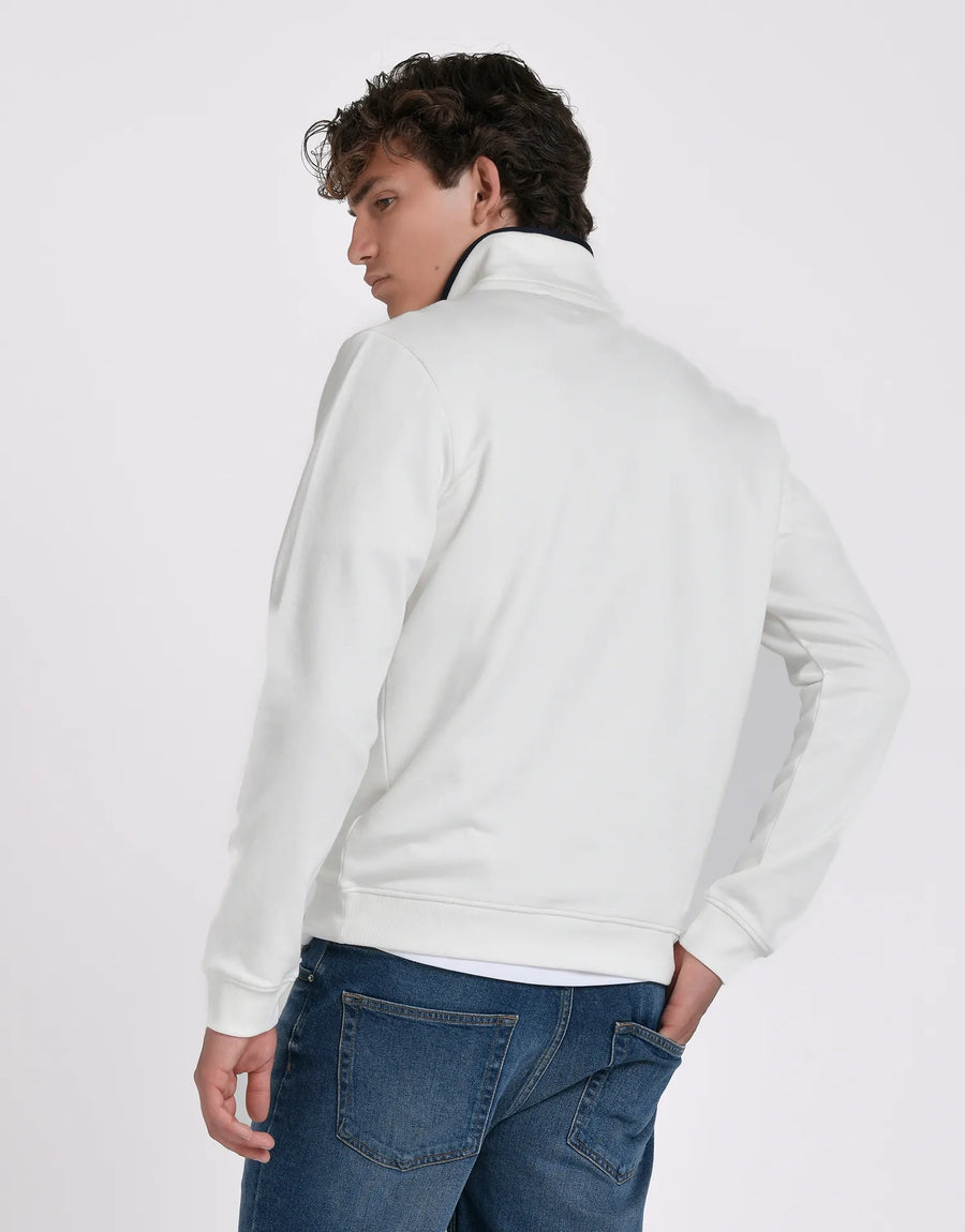 SUDADERA MEDIA CREMALLERA PRINT
