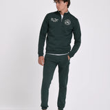 SUDADERA MEDIA CREMALLERA PRINT