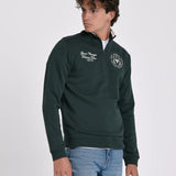 SUDADERA MEDIA CREMALLERA PRINT