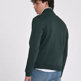 SUDADERA MEDIA CREMALLERA PRINT