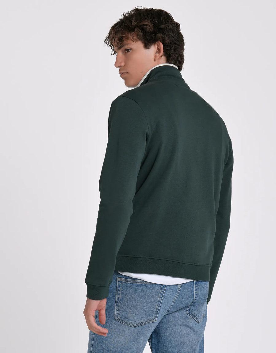 SUDADERA MEDIA CREMALLERA PRINT