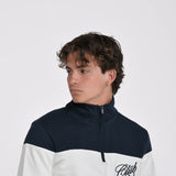 SUDADERA MEDIA CREMALLERA BICOLOR