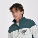 SUDADERA MEDIA CREMALLERA BICOLOR