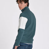 SUDADERA MEDIA CREMALLERA BICOLOR
