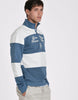 SUDADERA MEDIA CREMALLERA RAYAS