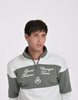 SUDADERA MEDIA CREMALLERA RAYAS