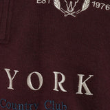 SUDADERA MEDIA CREMALLERA NEW YORK