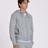SUDADERA CREMALLERA LOGO CAPUCHA