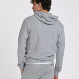 SUDADERA CREMALLERA LOGO CAPUCHA