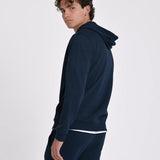 SUDADERA CREMALLERA LOGO CAPUCHA