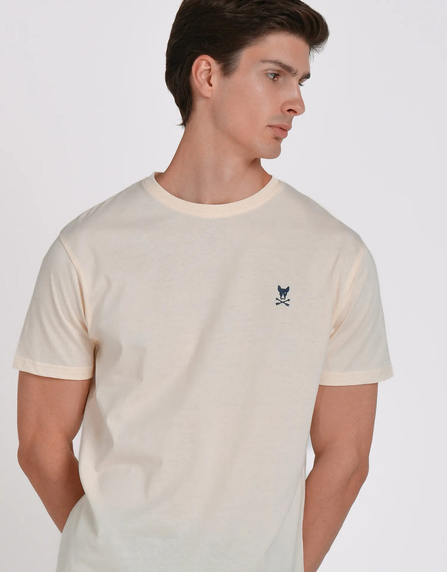 CAMISETA LISA REGULAR FIT LOGO