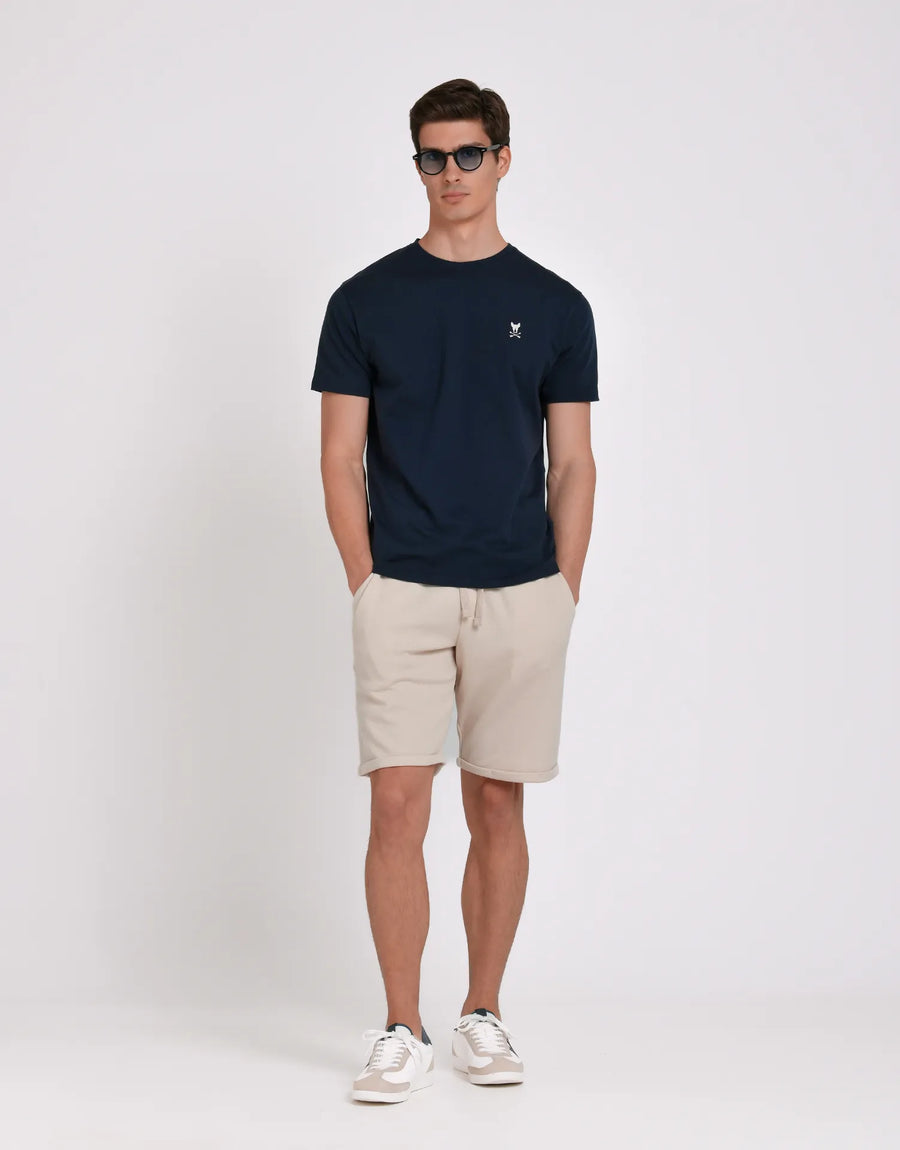 CAMISETA LISA REGULAR FIT LOGO
