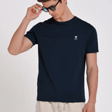 CAMISETA LISA REGULAR FIT LOGO