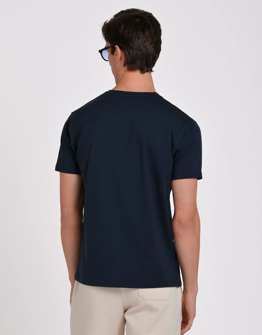 CAMISETA LISA REGULAR FIT LOGO