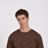 CAMISETA LISA REGULAR FIT LOGO