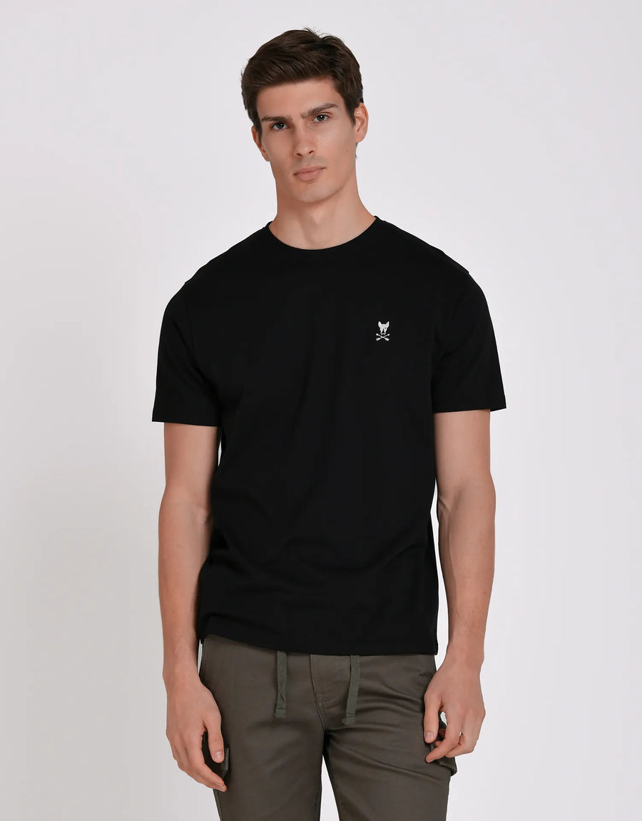CAMISETA LISA REGULAR FIT LOGO